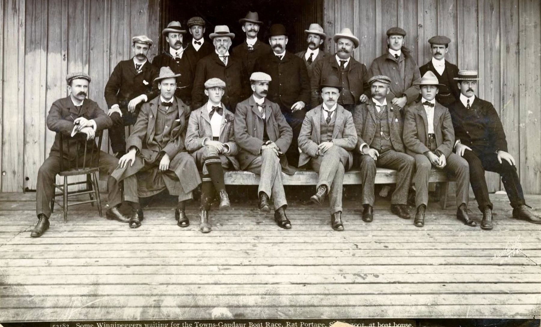 World Professional Sculling Championship, Rat Portage (Kenora), September, 1901.. Click for full size. World Professional Sculling Championship, Rat Portage (Kenora), September, 1901. image. Click for full size.