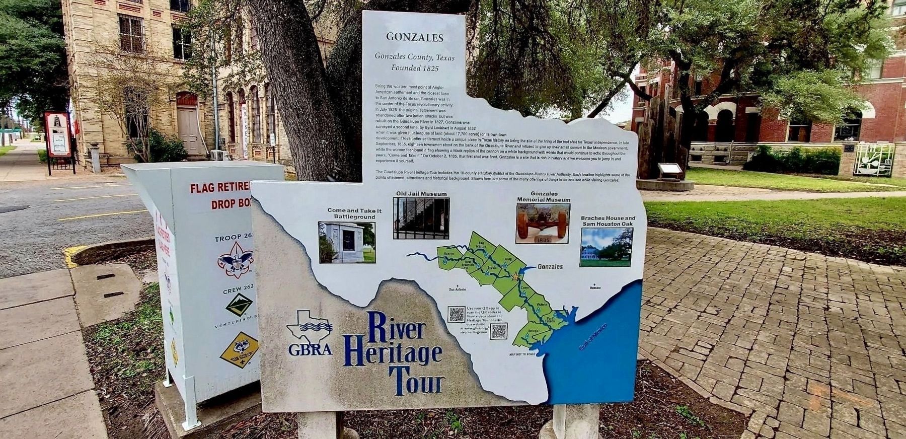 Gonzales Marker. Click for full size. Gonzales Marker image. Click for full size.