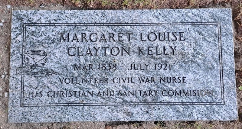 Margaret Louise Clayton Kelly Marker. Click for full size. Margaret Louise Clayton Kelly Marker image. Click for full size.
