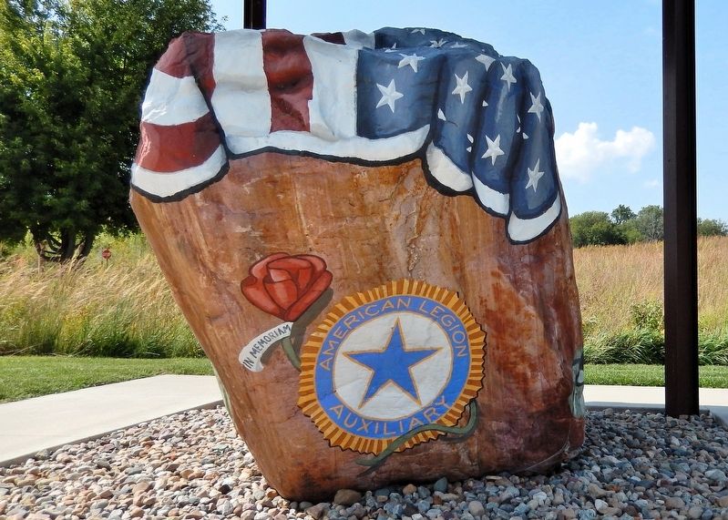 Missouri Valley Freedom Rock Veterans Memorial<br>(<i>south side</i>). Click for full size. Missouri Valley Freedom Rock Veterans Memorial<br>(<i>south side</i>) image. Click for full size.