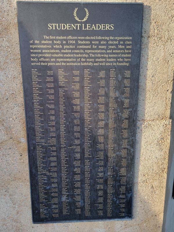 Student Leaders Marker image. Click for full size.