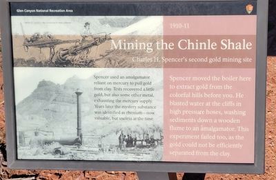 Mining the Chinle Shale Marker image. Click for full size.
