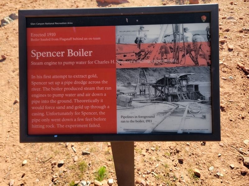 Spencer Boiler Marker. Click for full size. Spencer Boiler Marker image. Click for full size.