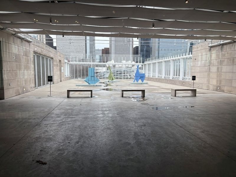 “Good for Future” sculptures on Art Institute terrace. Click for full size. “Good for Future” sculptures on Art Institute terrace image. Click for full size.