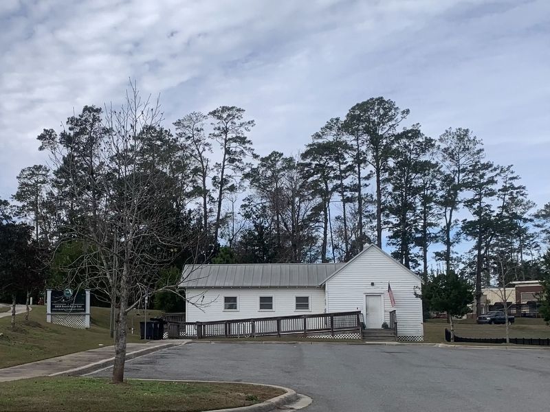 The Old Bradfordville School. Click for full size. The Old Bradfordville School image. Click for full size.