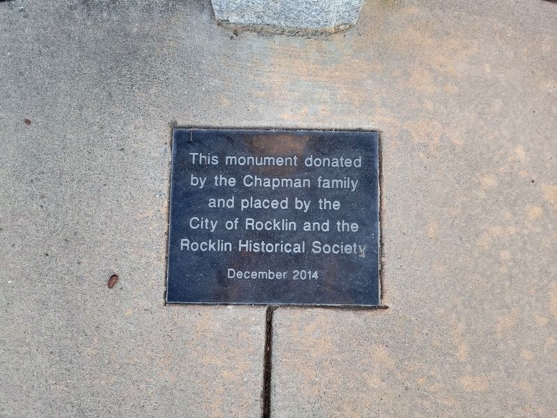 Monument Dedication Marker image. Click for full size.