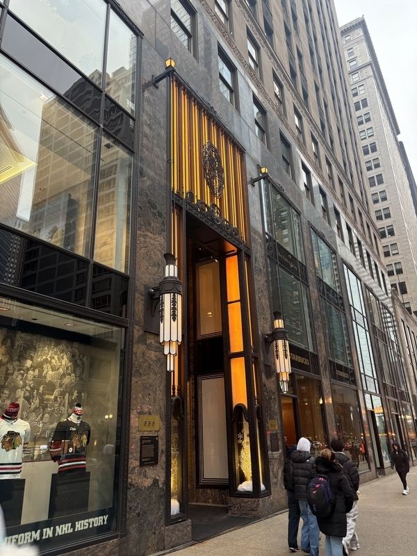 333 North Michigan Building entrance image. Click for full size.