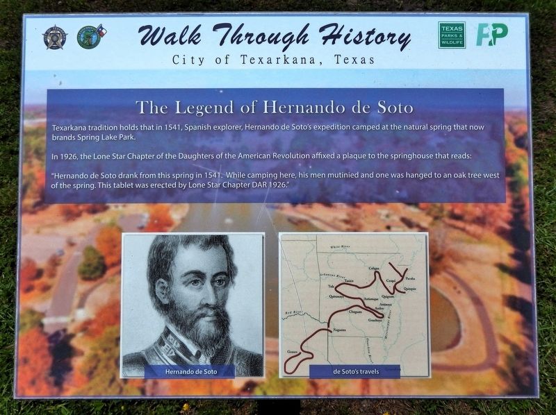 The Legend of Hernando de Soto Marker image. Click for full size.