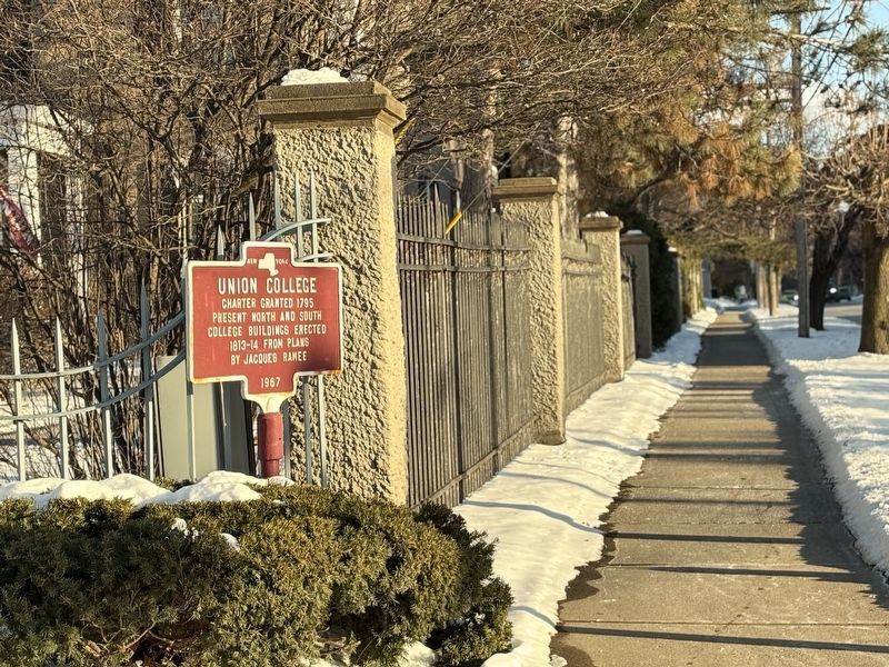 Union College Marker image. Click for full size.
