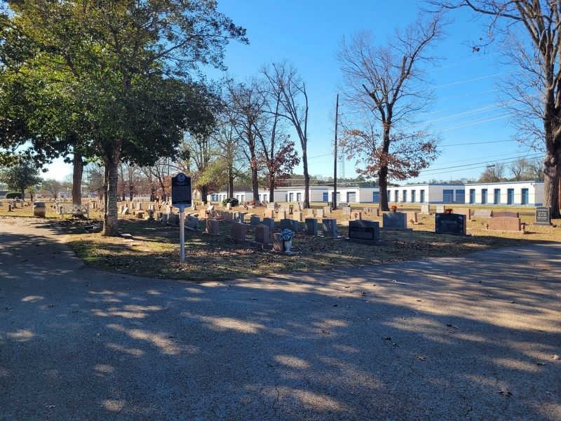 Temple Emanu-El Cemetery Marker. Click for full size. Temple Emanu-El Cemetery Marker image. Click for full size.