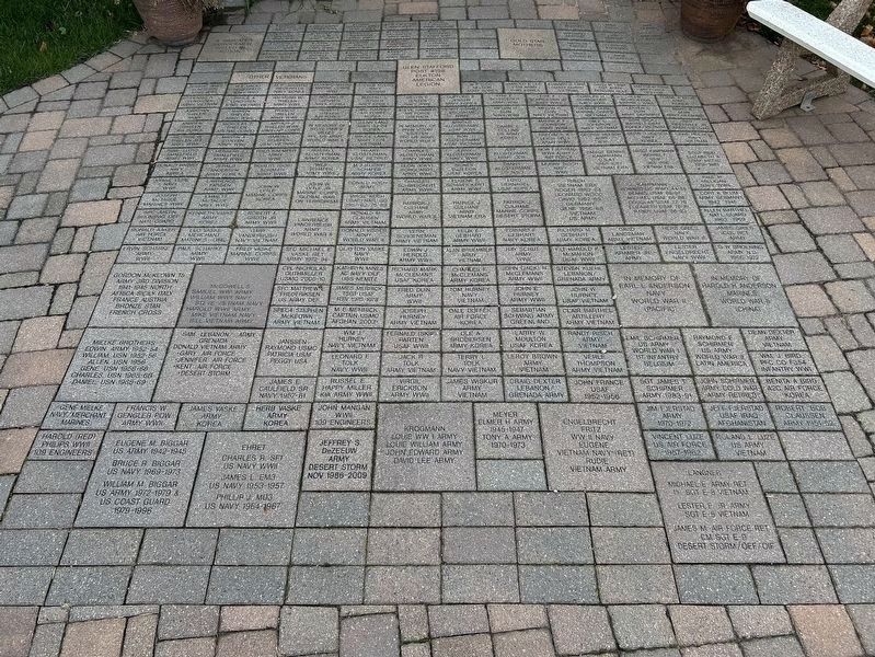 Elkton Veterans Memorial Pavers image. Click for full size.