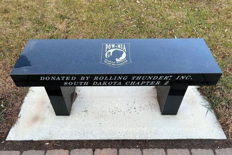 Elkton Veterans Memorial Bench 2 image. Click for full size.