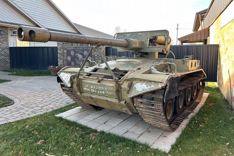 Elkton Veterans Memorial Tank image. Click for full size.