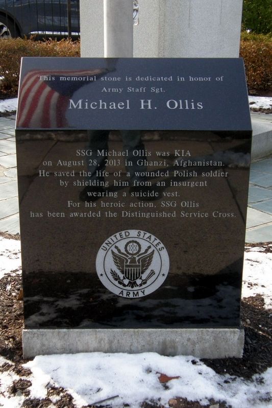 Michael H. Ollis Memorial. Click for full size. Michael H. Ollis Memorial image. Click for full size.