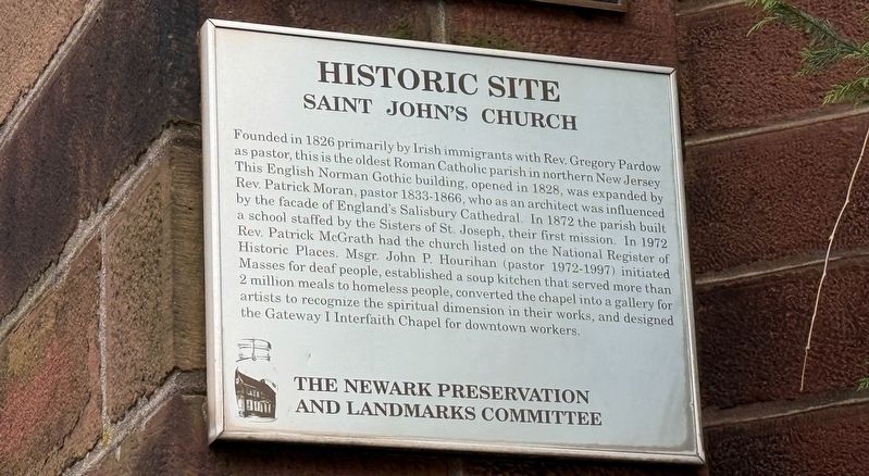 Saint John's Church Marker image. Click for full size.