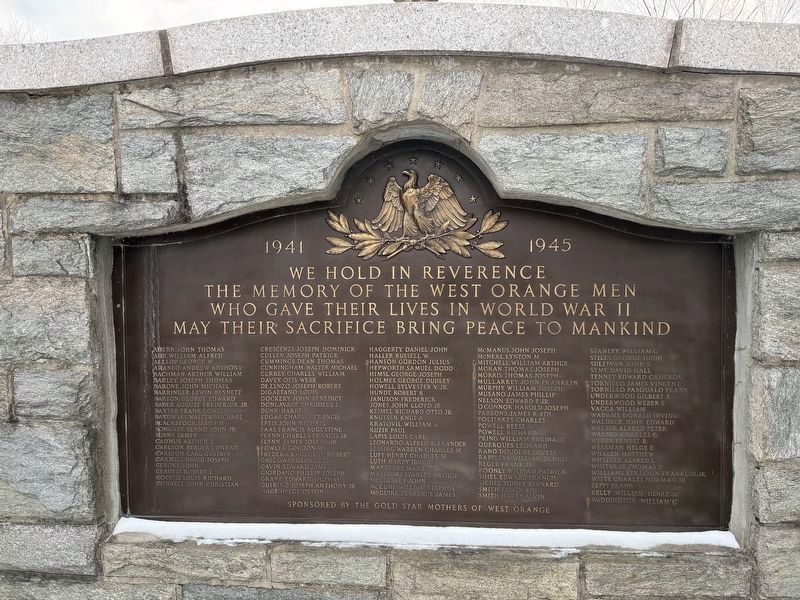 World War II Memorial. Click for full size. World War II Memorial image. Click for full size.