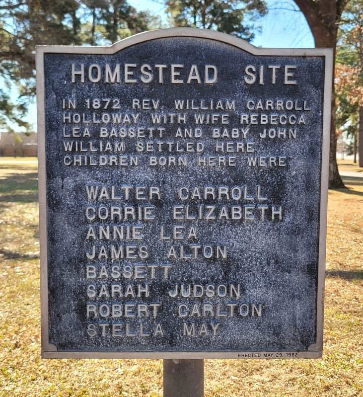 Homestead Site Marker image. Click for full size.