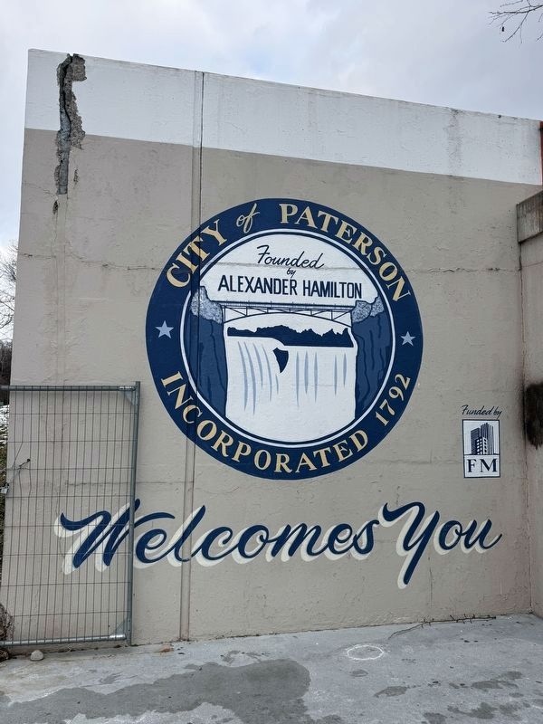 City of Paterson Marker image. Click for full size.
