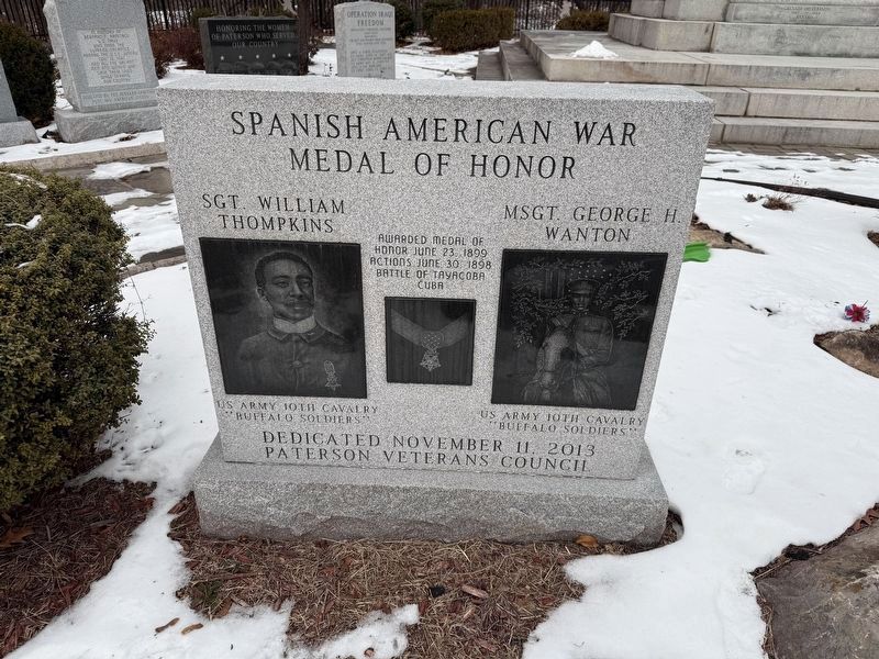 Spanish American War Medal of Honor Memorial image. Click for full size.