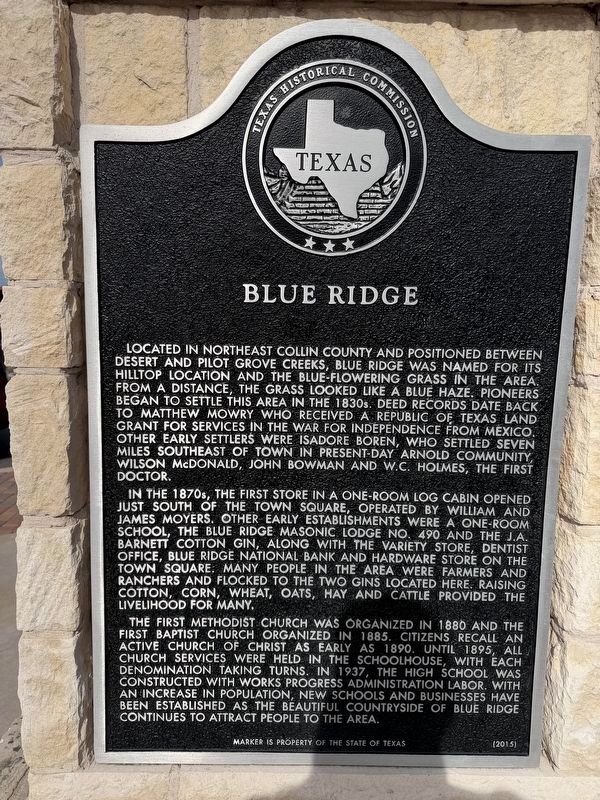 Blue Ridge Marker image. Click for full size.