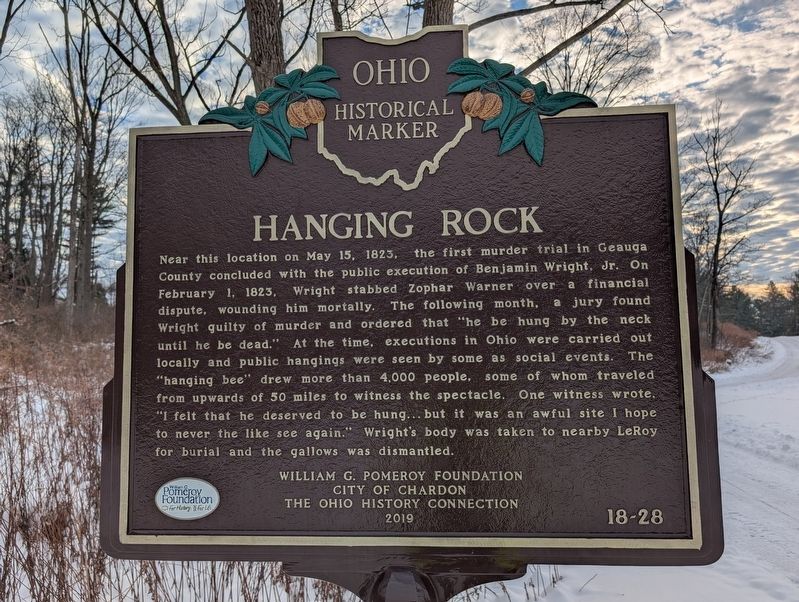 Hanging Rock Marker image. Click for full size.