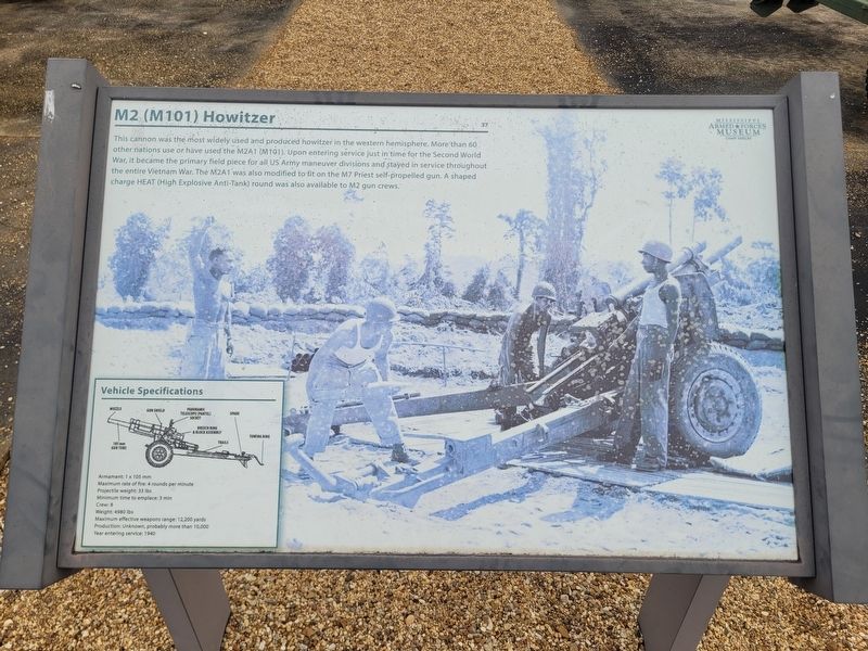 M2 (M101) Howitzer Marker image. Click for full size.