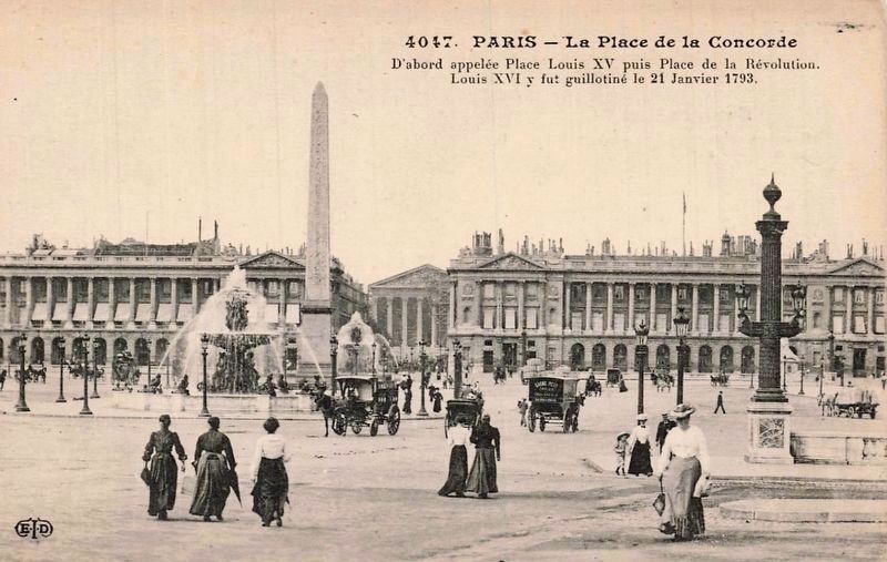 La Place de la Concorde image. Click for full size.