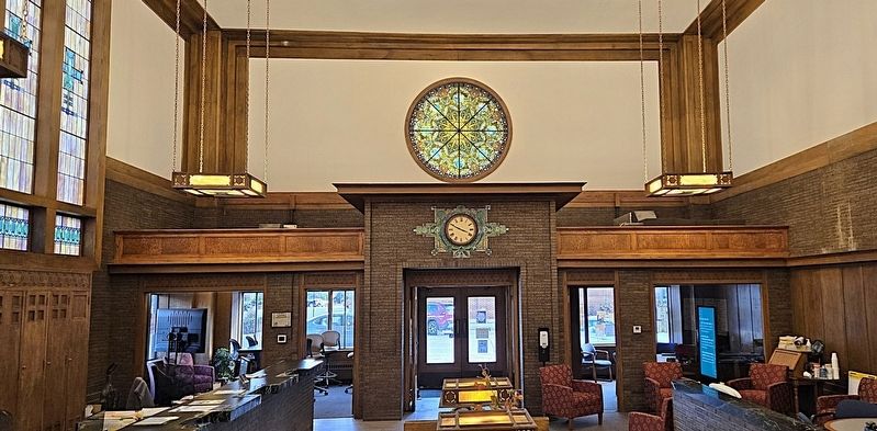 Merchants National Bank Lobby South. Click for full size. Merchants National Bank Lobby South image. Click for full size.