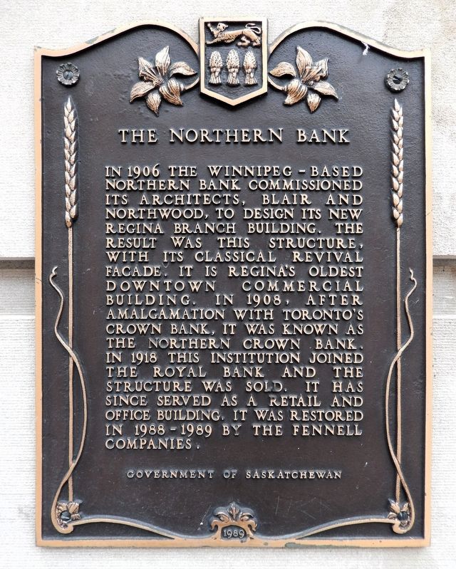 The Northern Bank Marker. Click for full size. The Northern Bank Marker image. Click for full size.