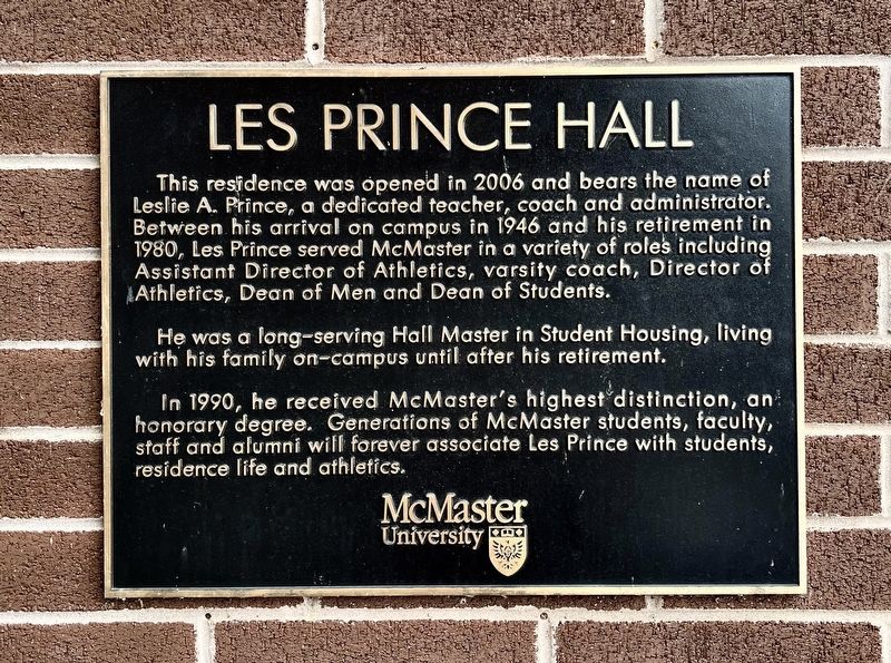 Les Prince Hall Marker image. Click for full size.