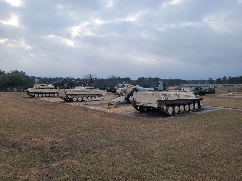 MTLB Armored Personnel Carrier Marker image. Click for full size.