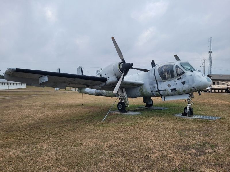 Closeup view of the OV-1 <i>Mohawk</i> Observational Aircraft image. Click for full size.
