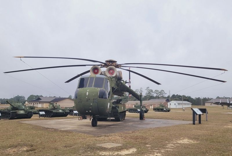 CH-54 <i>Tarhe</i> Heavy Lift Helicopter Marker. Click for full size. CH-54 <i>Tarhe</i> Heavy Lift Helicopter Marker image. Click for full size.