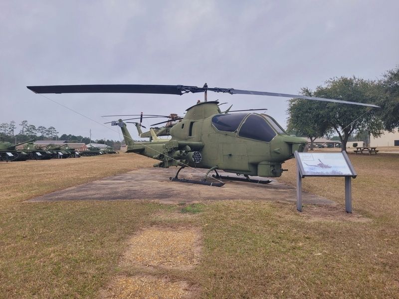 AH-1 <i>Cobra</i> Attack Helicopter and Marker image. Click for full size.