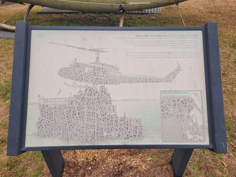 Elton Mac Huddleston, U.S. Army Aviator Marker. Click for full size. Elton Mac Huddleston, U.S. Army Aviator Marker image. Click for full size.
