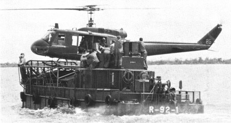 UH1 Huey helicopter landing on a "Tango" boat in Vietnam. Click for full size. UH1 Huey helicopter landing on a "Tango" boat in Vietnam image. Click for full size.