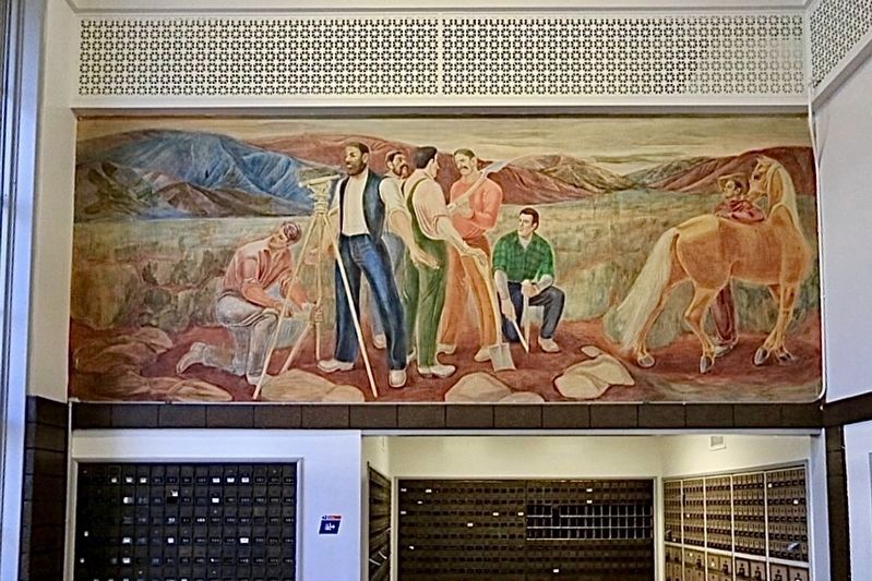 Mural in Lobby. Click for full size. Mural in Lobby image. Click for full size.