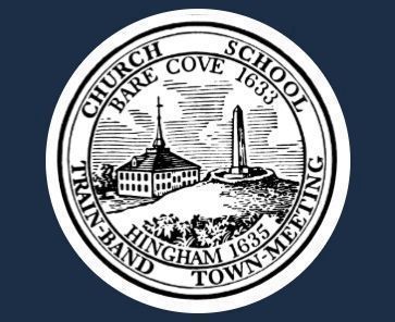 Hingham Town Seal image. Click for full size.