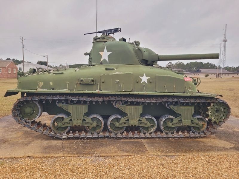 M4A1 <i>Sherman</i> Medium Tank Marker. Click for full size. M4A1 <i>Sherman</i> Medium Tank Marker image. Click for full size.
