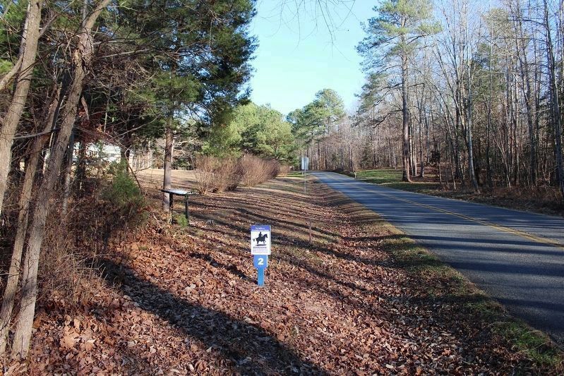 The Battle of Dinwiddie Court House Marker. Click for full size. The Battle of Dinwiddie Court House Marker image. Click for full size.