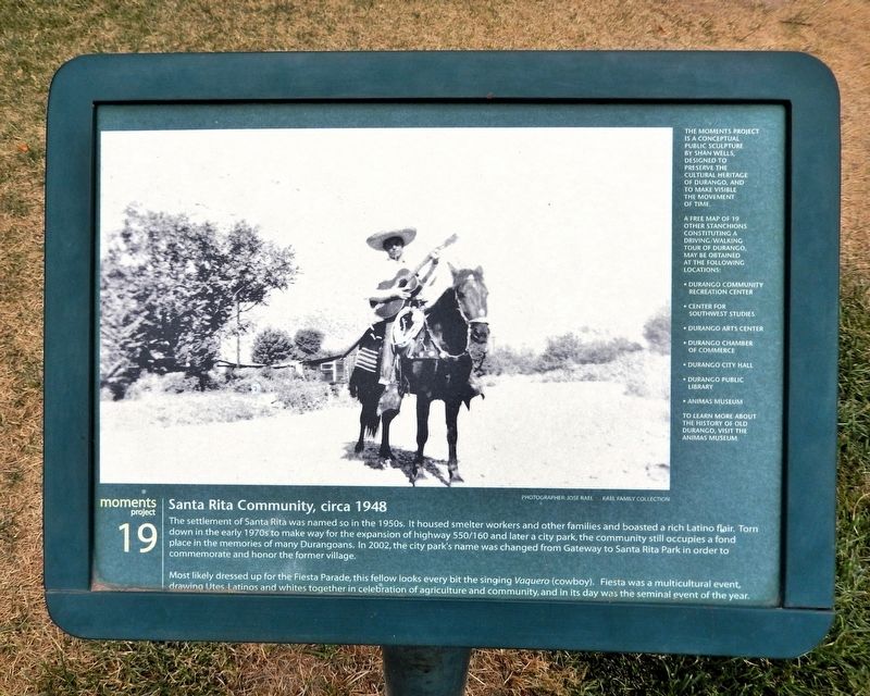 Santa Rosa Community, circa 1948 Marker. Click for full size. Santa Rosa Community, circa 1948 Marker image. Click for full size.