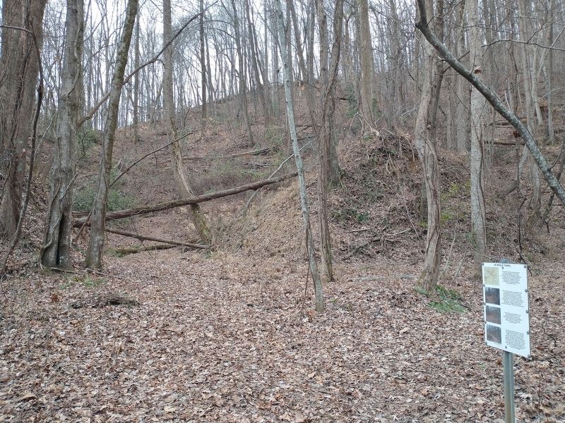 NE Middle Tunnel Marker. Click for full size. NE Middle Tunnel Marker image. Click for full size.