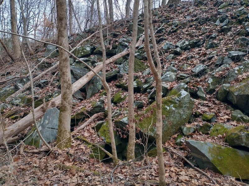 Saddle Tunnel Debris Field. Click for full size. Saddle Tunnel Debris Field image. Click for full size.