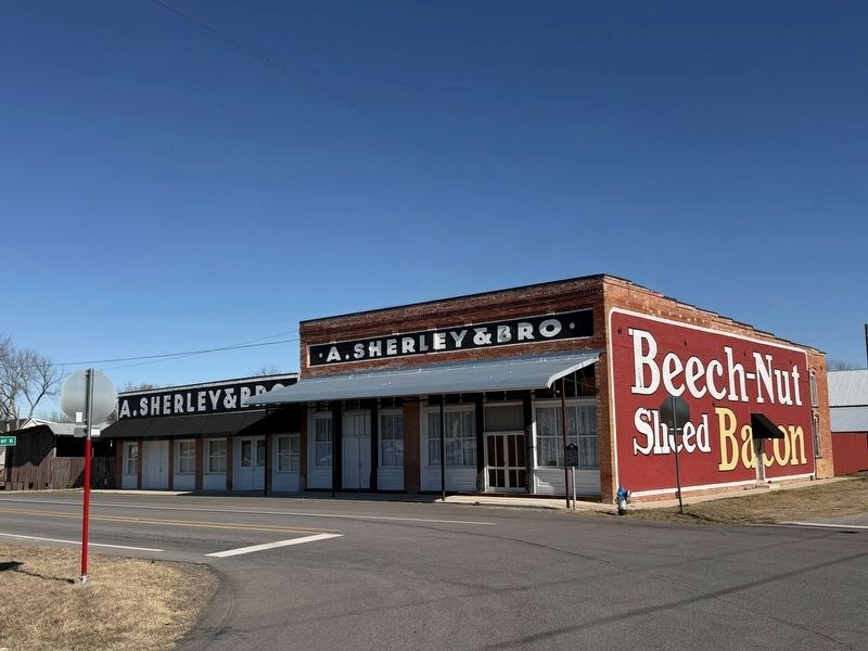 A. Sherley & Bro. Hardware Store Marker image. Click for full size.