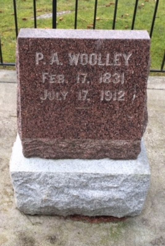 Woolley gravestone. Click for full size. Woolley gravestone image. Click for full size.