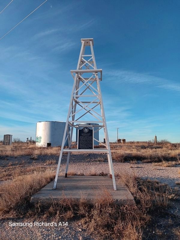 Andrews County Discovery Well Marker. Click for full size. Andrews County Discovery Well Marker image. Click for full size.