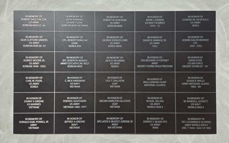 Marion County War Memorial image. Click for full size.