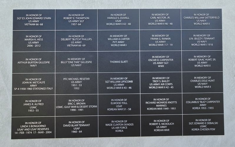 Marion County War Memorial image. Click for full size.