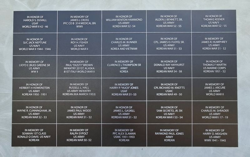 Marion County War Memorial image. Click for full size.