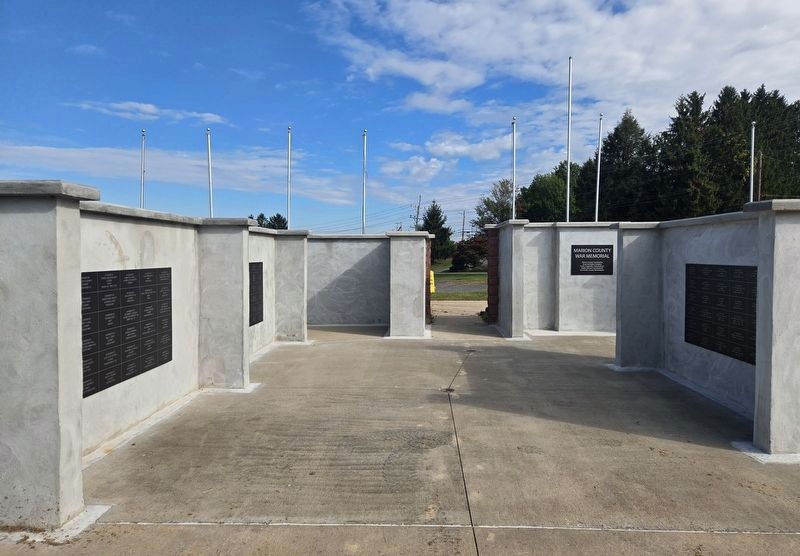 Marion County War Memorial image. Click for full size.